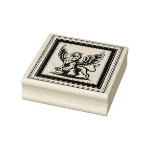 Create Your Own Framed Regal Gryphon Rubber Stamp