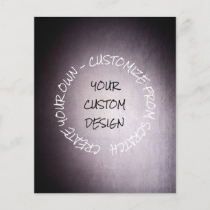 Create Your Own Fully Customised Flyer