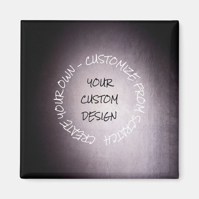 Create Your Own Fully Customised Magnet (Front)