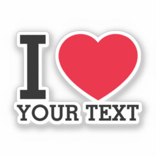Create Your Own Funny I love 