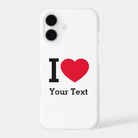 Create Your Own Funny I love 
