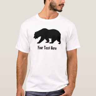 Create Your Own Funny Papa Bear Name T-Shirt