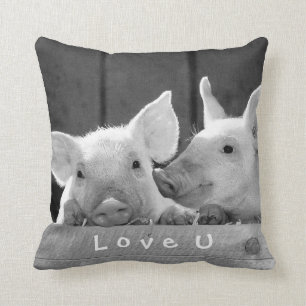Create Your Own Funny Photo Love You Custom Cushion