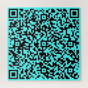 Create Your Own Funny QR Code Puzzle Custom Color