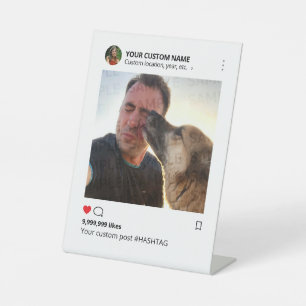 Create your Own Funny Social Media Viral DIY Pedestal Sign