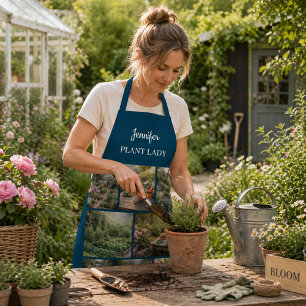 Create your own garden photos plant lady apron