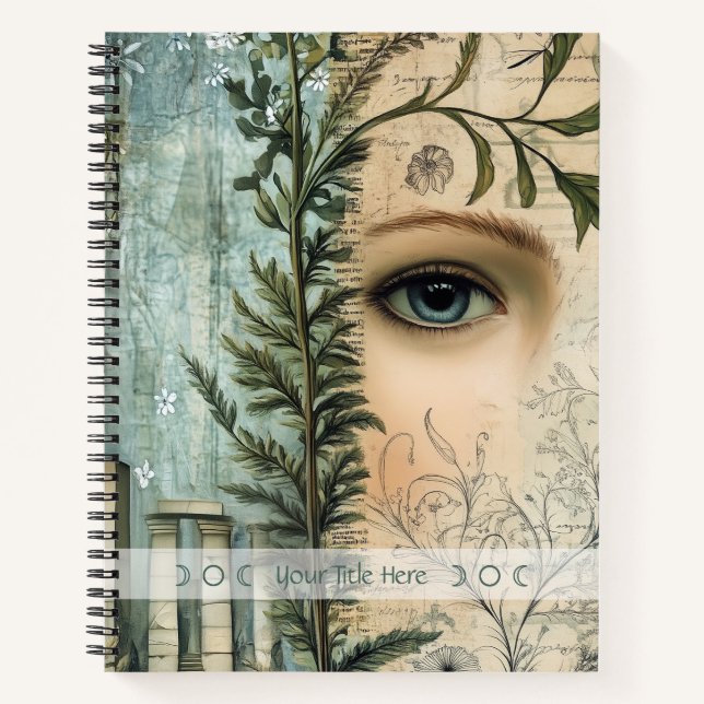 Create Your Own Garden Secrets Botanical Notebook (Front)