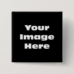 Create Your Own Gift Template 15 Cm Square Badge