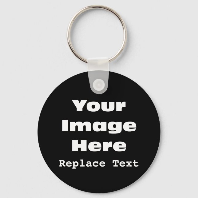 Create Your Own Gift Template Key Ring (Front)