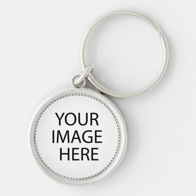 ♪♫♪ Create Your Own Gifts ~ Customise Blank Key Ring (Front)