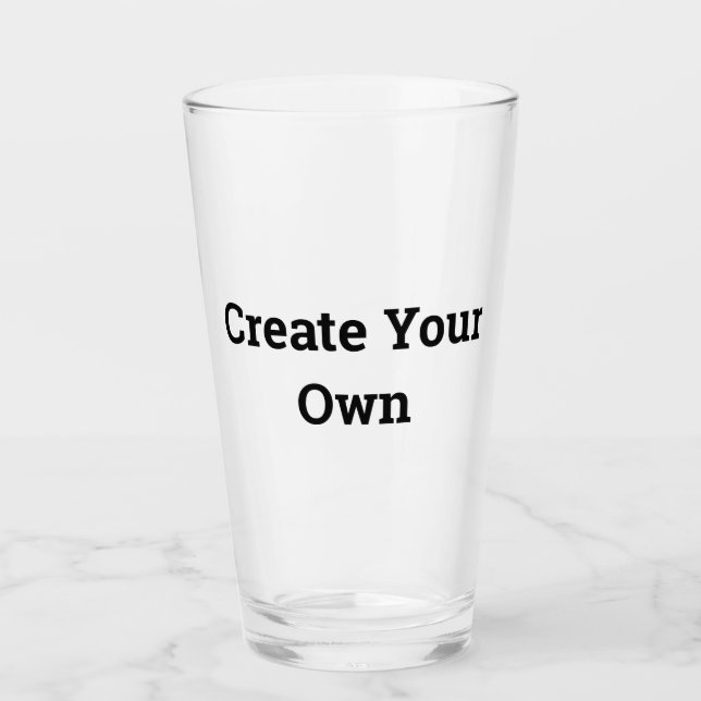 Create Your Own Glass (Front)