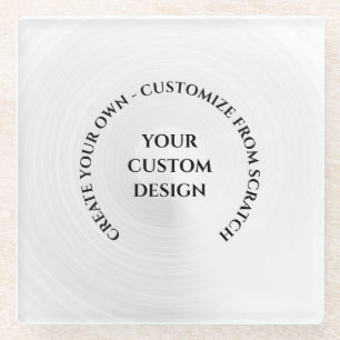 Create Your Own Glass Coaster
