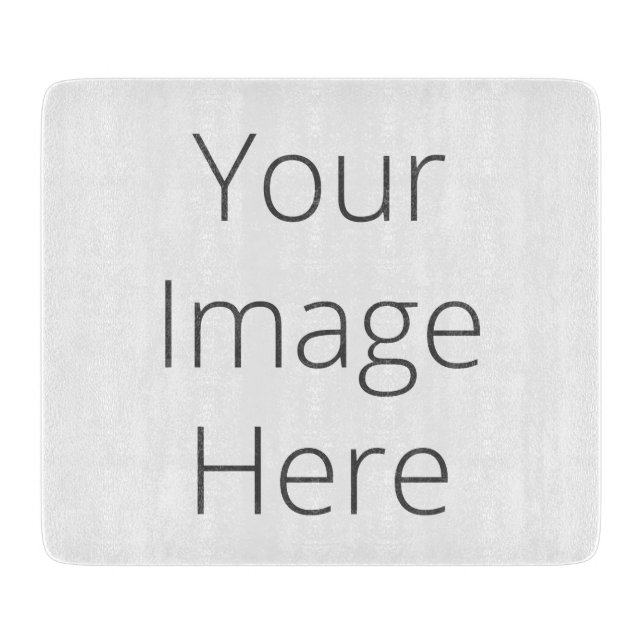 Create Your Own Glass Cutting Board 6"x7" (Front)