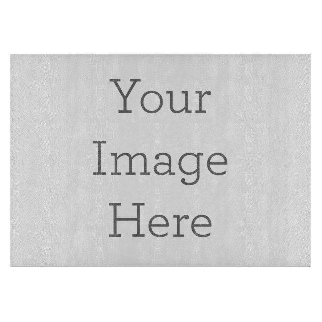 Create Your Own Glass Cutting Board 8.5" x 11" (Front)