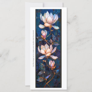 Create Your Own Glass Magnolias Bookmark Card