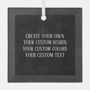 Create Your Own! Glass Tree Decoration