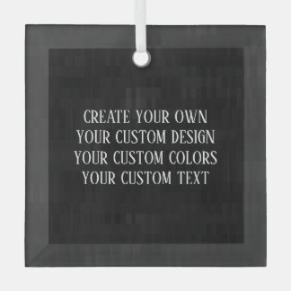 Create Your Own! Glass Tree Decoration