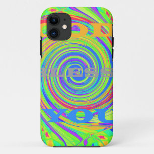 Create Your Own God Bless You Inspirational Text iPhone 11 Case