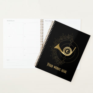 Create Your Own Gold Arcane Judgment Tarot Planner