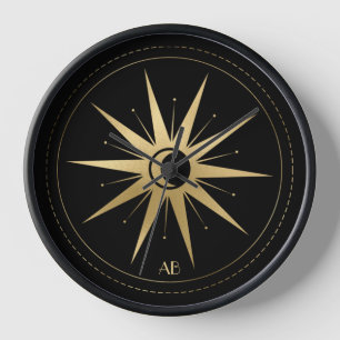 Create Your Own Gold Arcane Star Tarot Clock