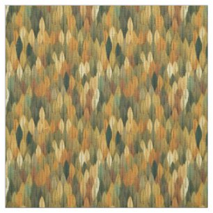 Create Your Own Golden Autumn Leaves Fabric