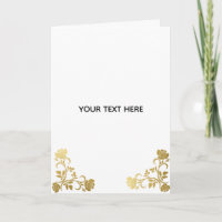 Create Your Own Golden Elegant