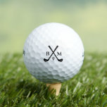 Create Your Own Golf Club Theme Monogram Initial  Golf Balls<br><div class="desc">Create Your Own Golf Club Theme Monogram Initial Golf Balls. Create your own monogrammed golf balls. The design features a golf club logo with room for your initials. Classic simple design. Perfect gift for the golfer,  fathers day,  or mothers day. Contact me at truullc@gmail.com for matching products.</div>