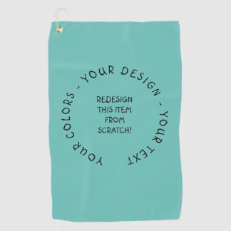 Create Your Own Golf Towel