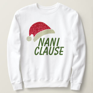Create Your Own Grandma Santa Clause Christmas Sweatshirt