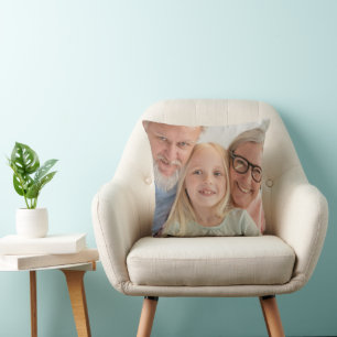 Create Your Own Grandparents Grandchild Photo Cushion