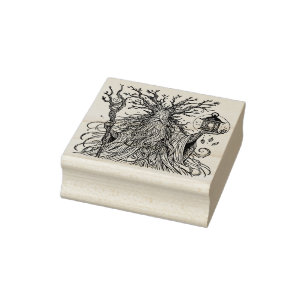 Create Your Own Green Man Rubber Stamp