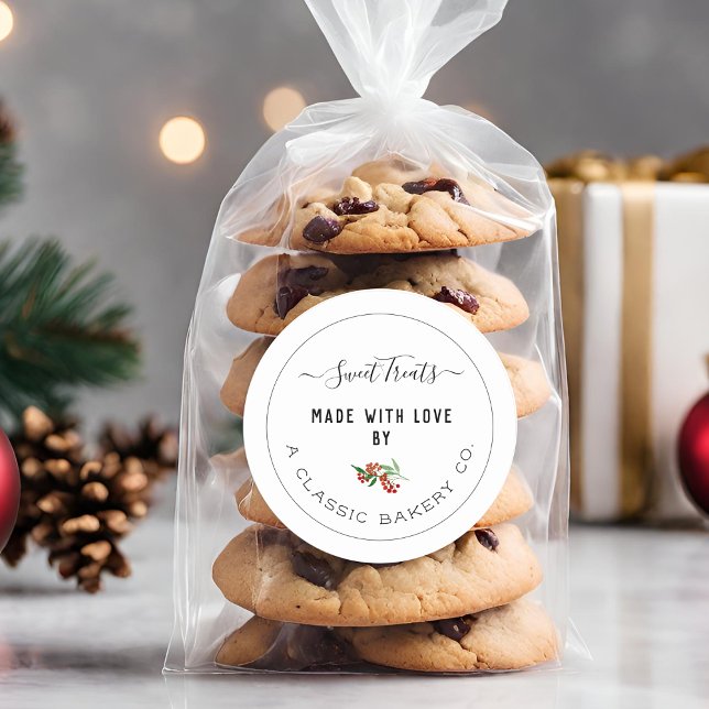 Create Your Own Greenery Sweet Treats Classic Round Sticker (Create Your Own Greenery Sweet Treats Classic Round Sticker)