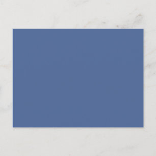Create Your Own grey blue Announcement Postcard