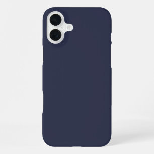 Create Your Own grey blue customisable iPhone 16 Plus Case