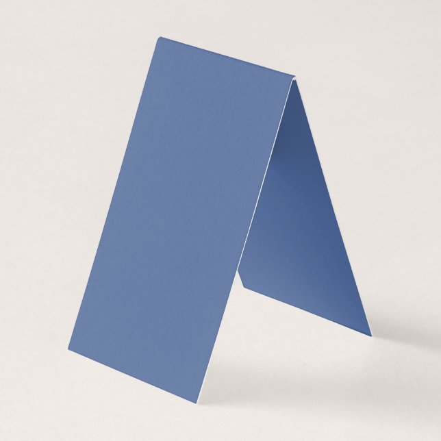  Create Your Own grey blue Folded Card (Front)