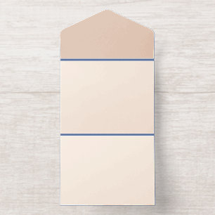 Create Your Own grey Foil All in One Invitation