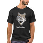 Create Your Own Grey Wolf T-Shirt