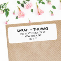 Create your own Guest Name and Address Sticker