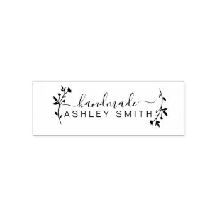 Create Your Own Handmade Business Self-inking Stamp