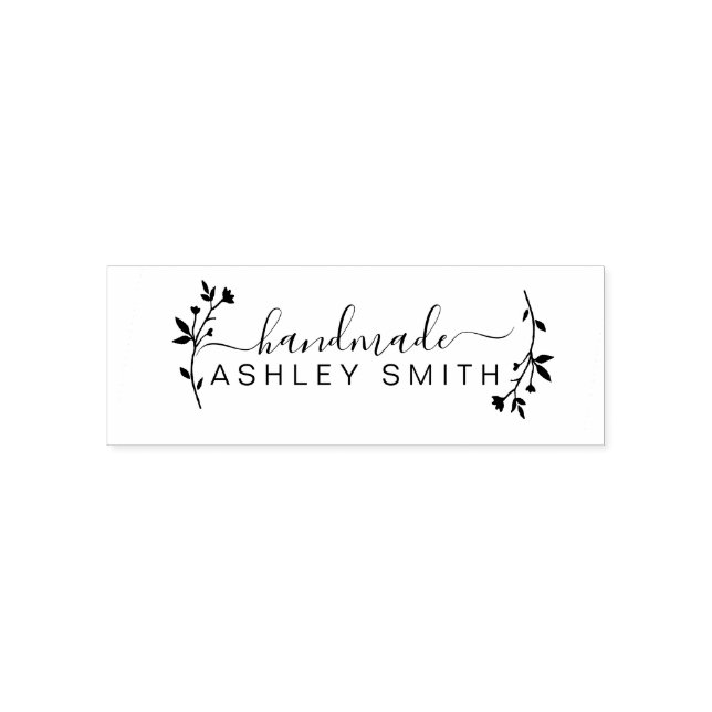 Create Your Own Handmade Business  Self-inking Stamp (Design)