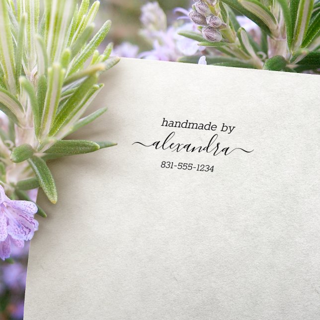 Create Your Own Handmade Name Rubber Stamp (Creator Uploaded)