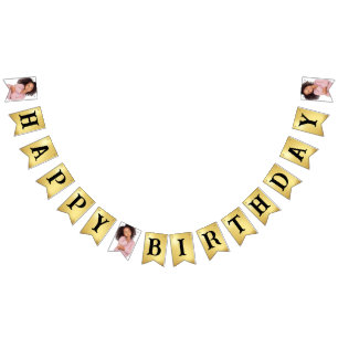 Create Your Own Happy Birthday to You Photo Bunting