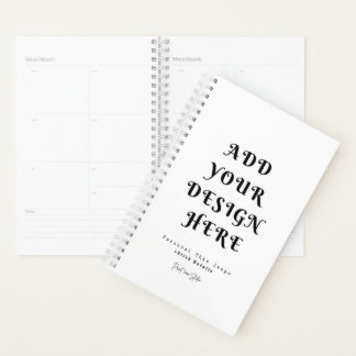 Create Your Own Hardcover Spiral Planner
