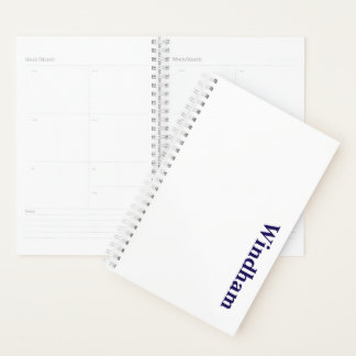 Create Your Own Hardcover Spiral Planner