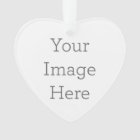 Create Your Own Heart Acrylic Ornament