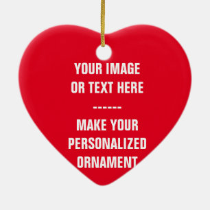 Create Your Own Heart Shape Christmas Ornament