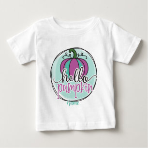 Create Your Own Hello Pumpkin Baby T-Shirt