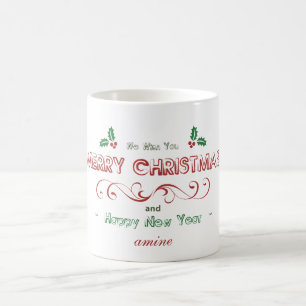 Create Your Own Holiday Christmas Family mug