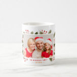 Create Your Own Holiday Christmas Family Photo Coffee Mug<br><div class="desc">Modern Christmas Family Kids Photo Framed Mug.
(1) For further customisation,  please click the "customise further" link and use our design tool to modify this template. 
(2) If you need help or matching items,  please contact me.</div>