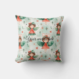 Create Your Own Holiday Fairy Cushion